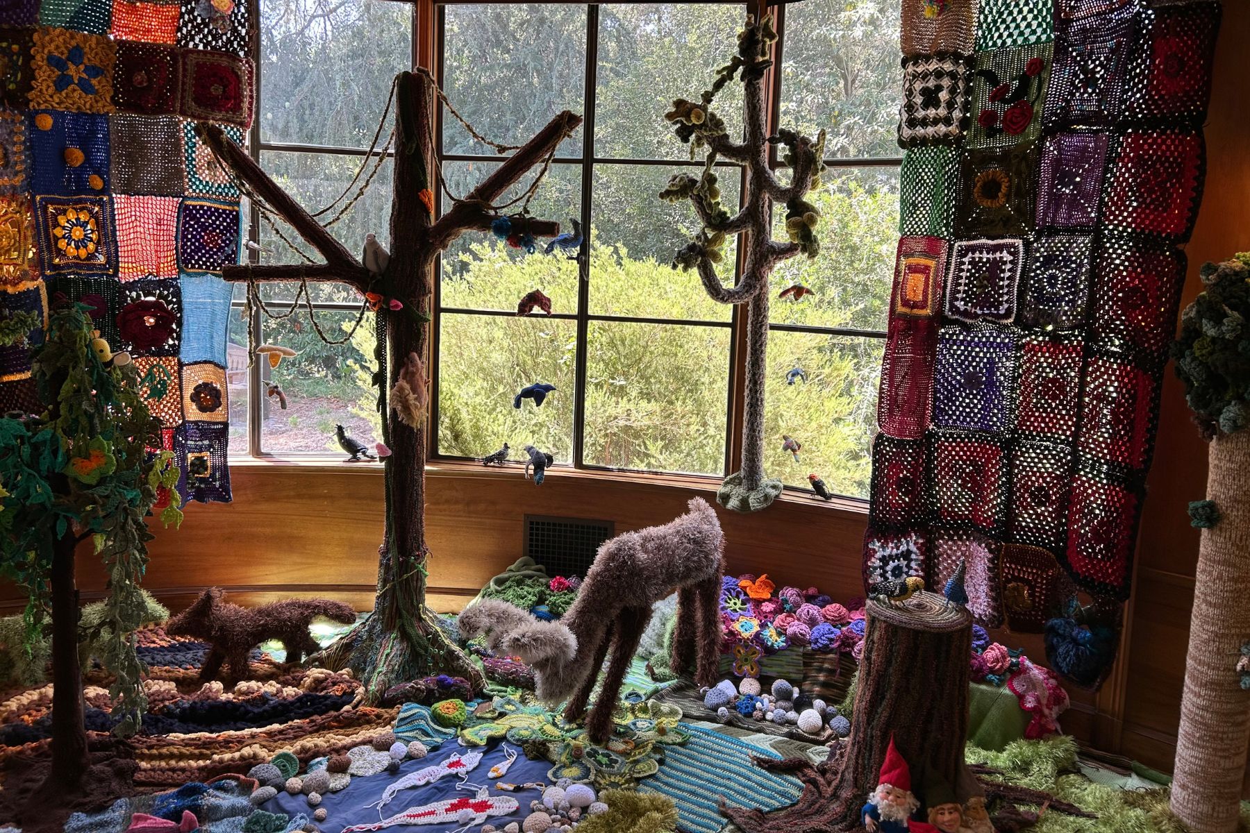 Forest For The Trees with Yarn Bombing Los Angeles